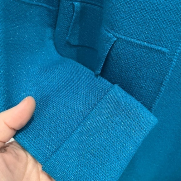 2/40$ BEAUTIFUL Elle open cardigan bleu size xs - Picture 7 of 9